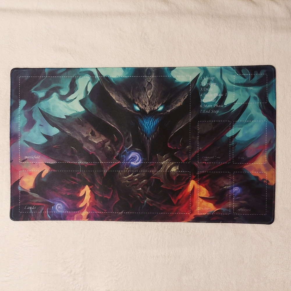 Legends Void Burrower Rek'Sai MTG YGO Pokemon TCG CCG Gaming Mat 23x13.5 Inch